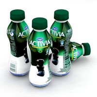 Dairy Bottle Danone Activia Highbush Blueberry 300g