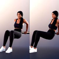 11405 Micaela - Sporty Woman Training