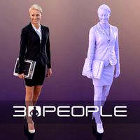 10286 Ina - Walking Business Woman