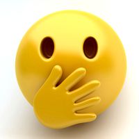 EMOJI COVER MOUTH