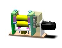 Coil film conveying mechanism
