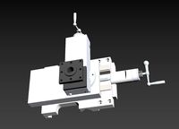 Xy fine tuning handle adjusts the module