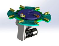 The dividing plate mechanism