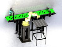 Automatic loading and unloading machine