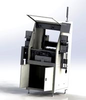 Automatic loading and unloading glue machine
