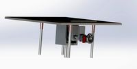 z axis manually fine-tuning platform