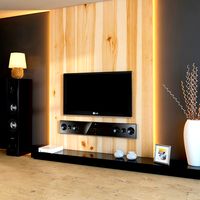 Home theater wall