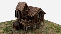 medieval house 4K