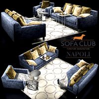 Sofa Napoli Sofa Club_blue