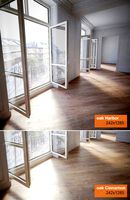 Oak floor