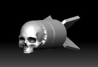 Skull Bomb printable