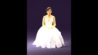 Sitting bride 0834