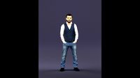Hands in pockets man 0398