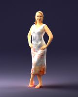 Woman in pose 0262