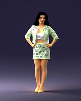 Woman in pose 0251