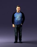 Man in pose 0249