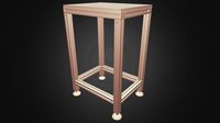 Aluminum Fixed Table