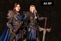 MMORPG Champion Warrior - Medieval Fantasy Modular Character