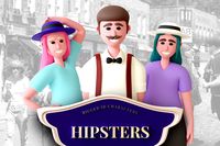 Hipsters - Animated Male and Female Characters