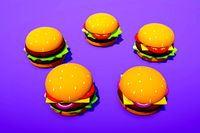FREE Cartoon Burger Pack