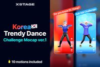 Korea Trendy Dance Challenge Mocap Pack [ver1]