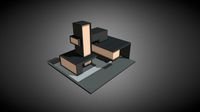 House 3D Voxel art