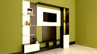 LED TV Panel Corona render
