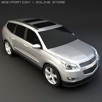 Chevrolet traverse 3d model car 3D Model
