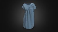 A Ruffle Dress