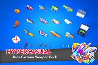 Hypercasual Kids Cartoon Weapon Pack