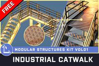 Modular Industrial Catwalk Kit [Free]