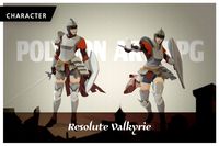[Polygon Art RPG] Resolute Valkyrie