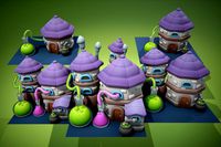 Alchemy Lab Building Level Up - 5 Stages