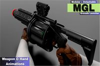 Multiple Shot Grenade Launcher MGL (Fps - Tps)