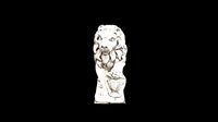 Lion Sculpture (raw photogrammetry scan)