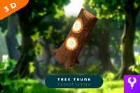Cartoon Tree Trunk
