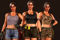 Adventure Character Eva - Survival, Survivor, RPG, Shooter, Action