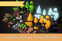 Lowpoly Nature Bundle