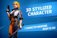 3d Stylized character Mira Nightly