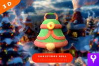 Cartoon Christmas Bell