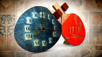 Ancient Pingpong Clock