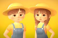 Farmers: Girl and Boy