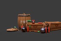 Stylized Explosives AAA Built-In