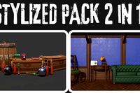 Stylized Props 2in1 AAA v1 - URP