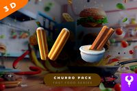 Cartoon Churro Pack