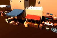 High-Quality Desert Environment 3D Models: All-in-One Package