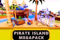 Pirate Island Megapack - Low Poly URP - Refreshed