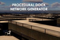 Procedural Dock Network Generator