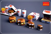 Triple Cheese Burger Package
