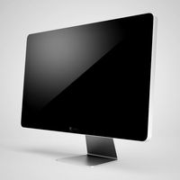 CGAxis LCD Monitor 03 3D Model